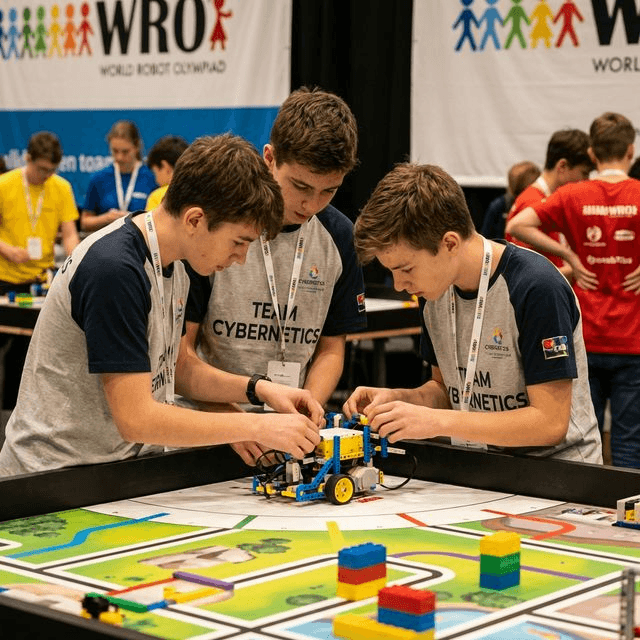 Comunidad WRO Chile compitiendo